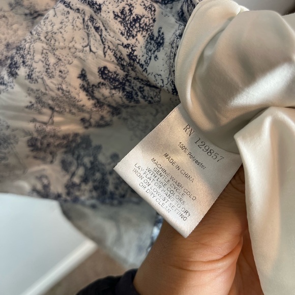 Rochelle Behrens The Shirt Blue Stephanie Dress Size S - Picture 7 of 12